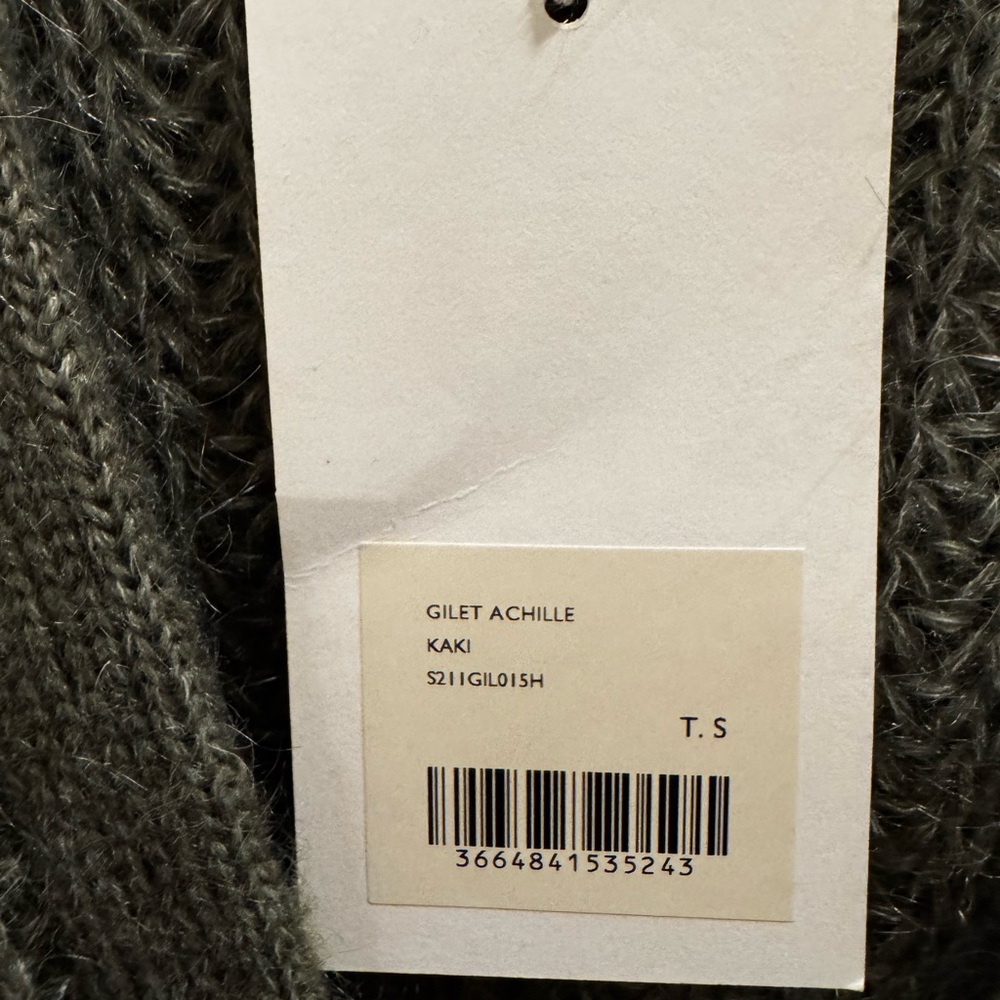 NWT Sezane Rare- Achille Cardigan size small - Picture 8 of 9